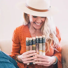 Load image into Gallery viewer, Layered Soaking Bath Salts - Bee Detoxified - 2oz Glass Vial