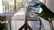 Load image into Gallery viewer, Urban Born Oversize Terrarium Glass+Steel, 11x11x28" (Brass)