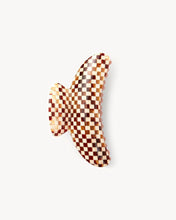 Load image into Gallery viewer, Grande Heirloom Claw in Tortoise Checker