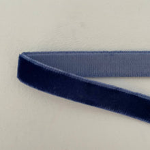 Load image into Gallery viewer, 2" cone brass bell ornament 16 colors of velvet ribbon: Mustard