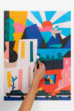 Load image into Gallery viewer, 800pc Puzzle & Glue Kit: Escape The City