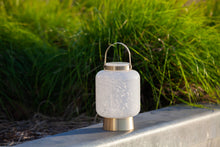 Load image into Gallery viewer, Portable Glass LED Lightkeeper Lantern - 8.5" Cylinder