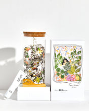 Load image into Gallery viewer, 800pc Puzzle & Glue Kit: Bathing with Flowers