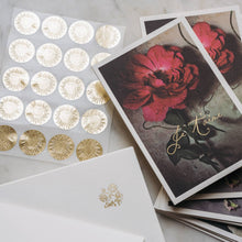 Load image into Gallery viewer, Amour Stationery Set of 16 Cards and Envelopes