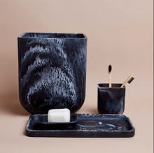 Load image into Gallery viewer, Flow Resin Toothbrush Holder | Ash Black