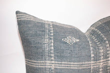 Load image into Gallery viewer, Diya Lumbar - Mist Indian Wool Pillow Cover