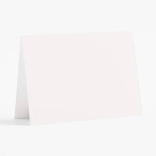 Load image into Gallery viewer, 4 Bar Folded Note Card Bulk Pack (100 pack): Luxe White