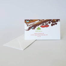 Load image into Gallery viewer, Mushroom Mini Notes Card Set of 8, Stocking Stuffer Idea