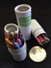 Load image into Gallery viewer, 21602 12 sets of 12 mini pencils in mini paper tube-12