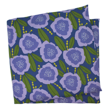 Load image into Gallery viewer, Large Heat Wrap: Navy Floral / Unscented