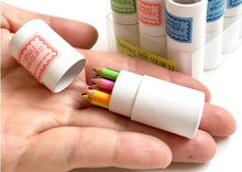 Load image into Gallery viewer, 21602 12 sets of 12 mini pencils in mini paper tube-12