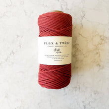 Load image into Gallery viewer, Flax & Twine 4mm Astrid Braided Cotton Rope: Parchment