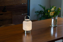 Load image into Gallery viewer, Portable Glass LED Lightkeeper Lantern - 8.5" Cylinder