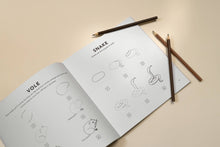 Load image into Gallery viewer, Mushrooms & Woodland Creatures: A Kids Drawing Book (fall)