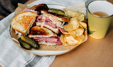 Load image into Gallery viewer, Enamel 2-Tone Deep Plate Set