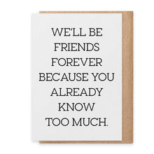 Load image into Gallery viewer, Friends Forever - Greeting Card