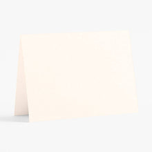 Load image into Gallery viewer, 4 Bar Folded Note Card Bulk Pack (100 pack): Luxe White