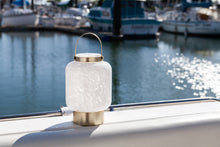 Load image into Gallery viewer, Portable Glass LED Lightkeeper Lantern - 8.5" Cylinder