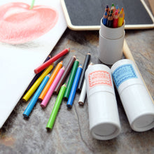 Load image into Gallery viewer, 21602 12 sets of 12 mini pencils in mini paper tube-12