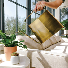 Load image into Gallery viewer, Modern Watering Can: Brass