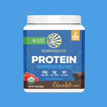 Load image into Gallery viewer, Warrior Blend Chocolate Protein - Pea Protein Powder: 375g