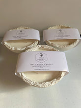 Load image into Gallery viewer, Half Moon Candle | Bowl Candle: White & Gold / Fraser Fir