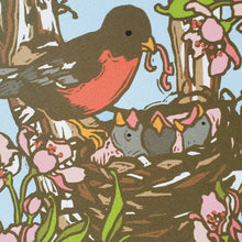 Load image into Gallery viewer, Mama Robin Red Breast Congratulations Baby Greeting Card