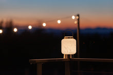 Load image into Gallery viewer, Portable Glass LED Lightkeeper Lantern - 8.5" Cylinder