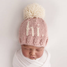 Load image into Gallery viewer, Hi. Rosy Hand Knit Beanie Hat Baby & Kids: S (0-6 months)