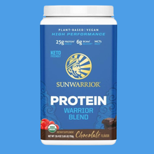 Load image into Gallery viewer, Warrior Blend Chocolate Protein - Pea Protein Powder: 375g