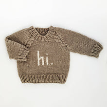 Load image into Gallery viewer, Hi. Pebble Crew Neck Sweater Baby & Toddler: 6-12 months