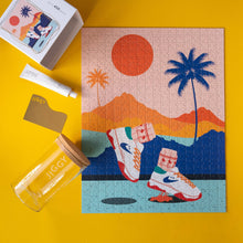 Load image into Gallery viewer, 450pc Puzzle & Glue Kit: Cali Views