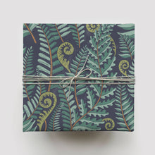 Load image into Gallery viewer, Forest Fern Gift Wrap: Rolled Set of 3 Sheets