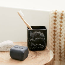 Load image into Gallery viewer, Flow Resin Toothbrush Holder | Ash Black