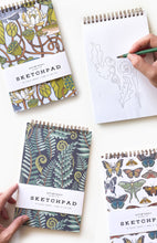 Load image into Gallery viewer, Woodland Bramble Spiral Bound Sketchpad