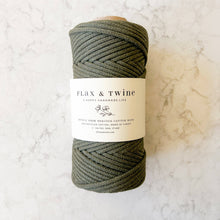 Load image into Gallery viewer, Flax & Twine 4mm Astrid Braided Cotton Rope: Winter