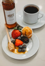 Load image into Gallery viewer, All-Natural Flavor Infused Honey - 12 oz Glass Jar: Orange Basil