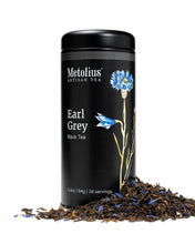 Load image into Gallery viewer, Earl Grey - Well-caffeinated, Floral, Smooth Loose Tea: Tea Tin - 3.3 oz (28 servings)