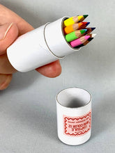 Load image into Gallery viewer, 21602 12 sets of 12 mini pencils in mini paper tube-12