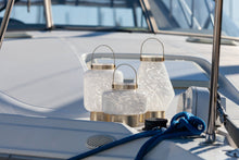 Load image into Gallery viewer, Portable Glass LED Lightkeeper Lantern - 8.5" Cylinder