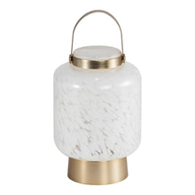 Load image into Gallery viewer, Portable Glass LED Lightkeeper Lantern - 8.5" Cylinder