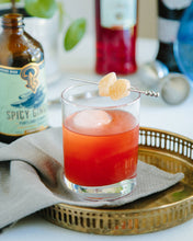 Load image into Gallery viewer, Spicy Ginger Syrup 12oz - cocktail / mocktail beverage mixer