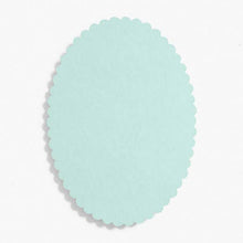 Load image into Gallery viewer, Archived Oval Scallop 4Bar Cards Bulk Pack (100 Pack): SF Softwhite