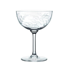 Load image into Gallery viewer, A Pair of Crystal Champagne Saucers All Designs: Ovals