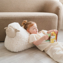 Load image into Gallery viewer, BAA BAA Sheep POUFF // Ride-on toys : Taupe