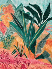 Load image into Gallery viewer, 800pc Puzzle & Glue Kit: Terra Viva by Gabriella Laruccia