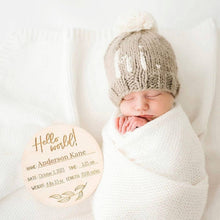 Load image into Gallery viewer, Hi. Pebble Brown Hand Knit Beanie Hat Baby & Kids: M (6-24 months)