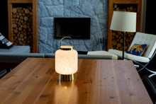 Load image into Gallery viewer, Portable Glass LED Lightkeeper Lantern - 8.5" Cylinder