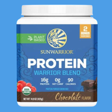 Load image into Gallery viewer, Warrior Blend Chocolate Protein - Pea Protein Powder: 375g