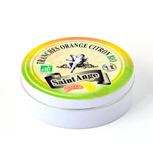 Load image into Gallery viewer, Saint-Angel Organic Lemon Orange: Ingredients in French